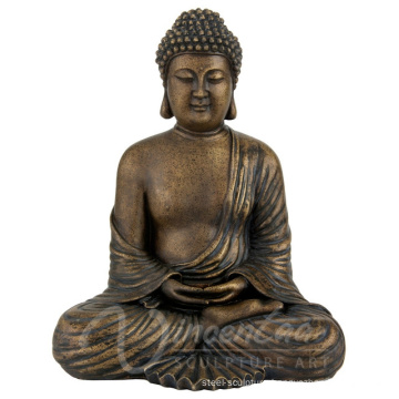 China supply outdoor large metal crafts bronze life size buddha for sale